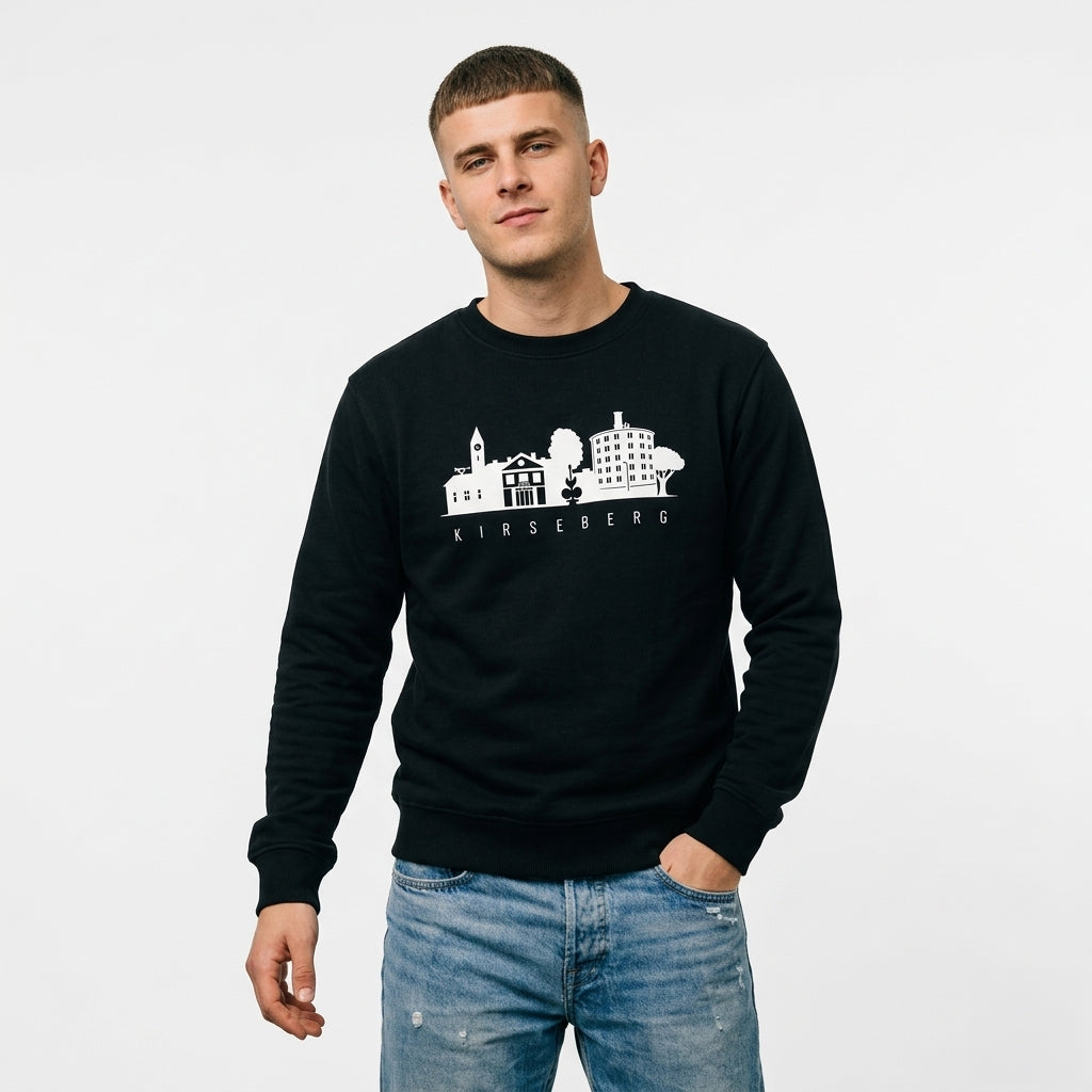 Kirseberg Skyline - Sweatshirt i unisex-modell